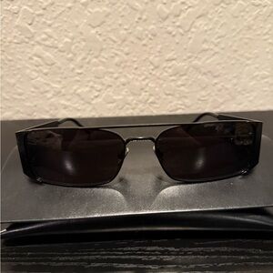 Saint Laurent SL 366 LENNY METAL Black Sunglasses